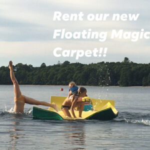 Rent our new Floating Magic Carpet!