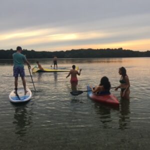 Sunset paddle