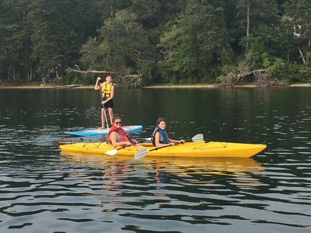 kayak and stand up paddle group